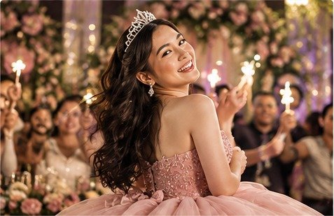 Filipina debut celebration